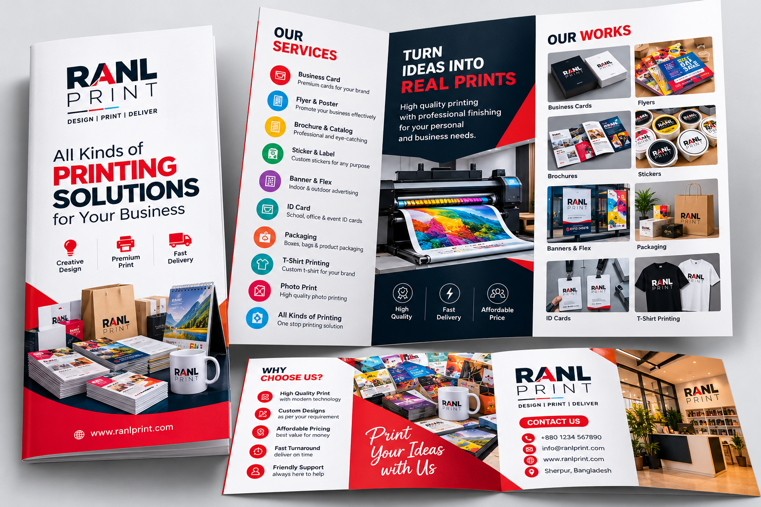 Brochure work