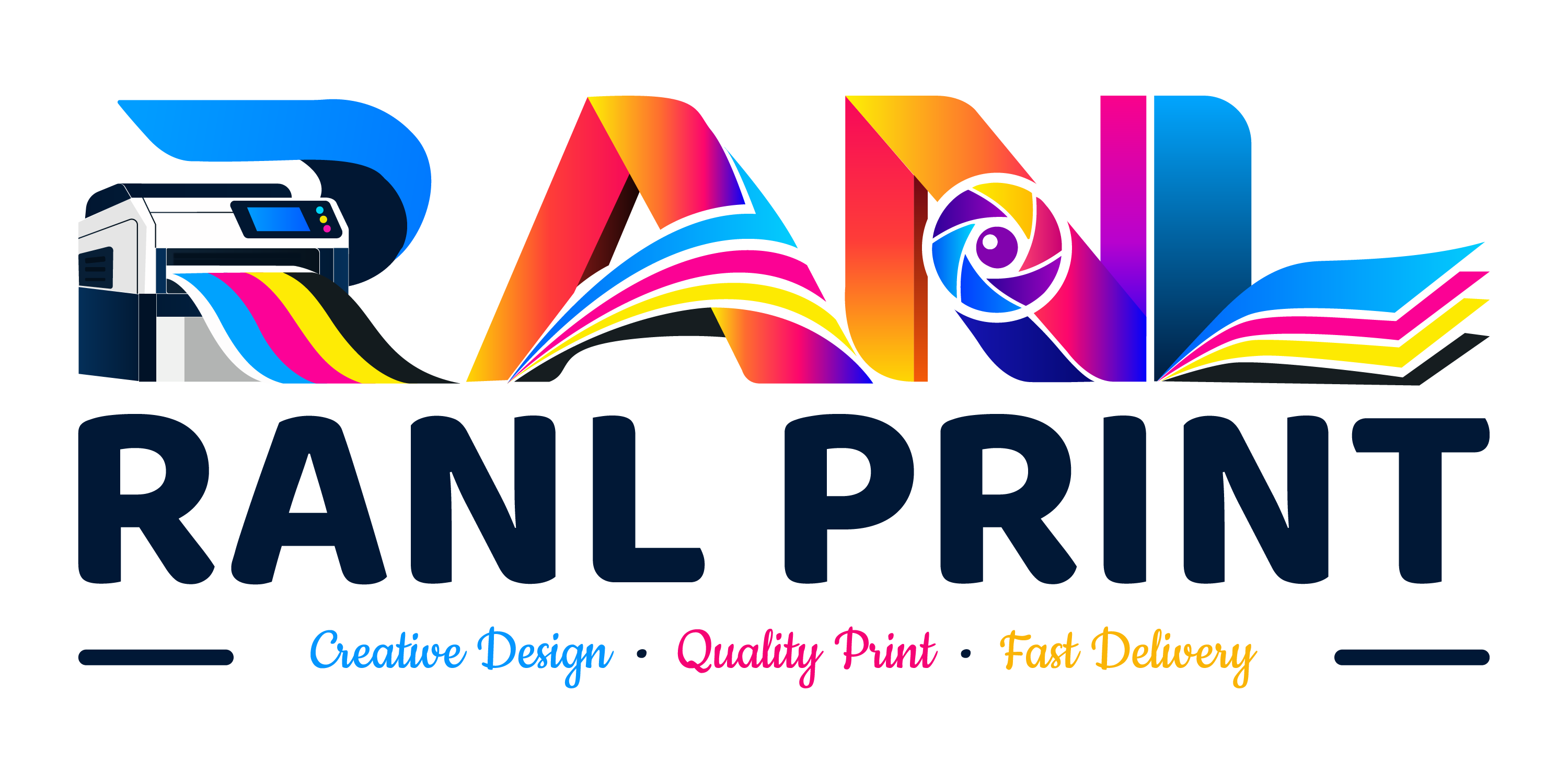 RANL PRINT logo